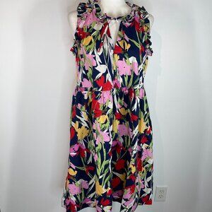Maggy London Sleeveless Floral Dress size 8